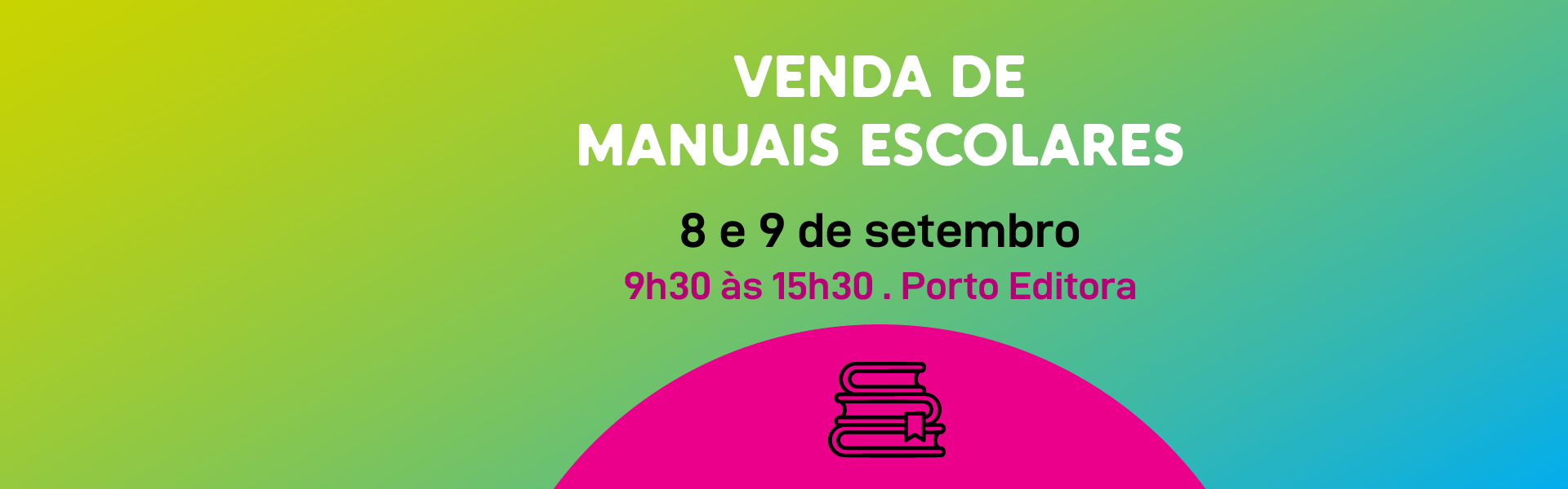 Venda de manuais escolares